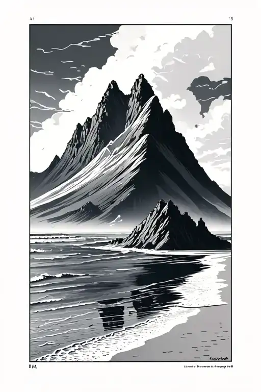 Travel Tattoo Mountain Beaches Evrything