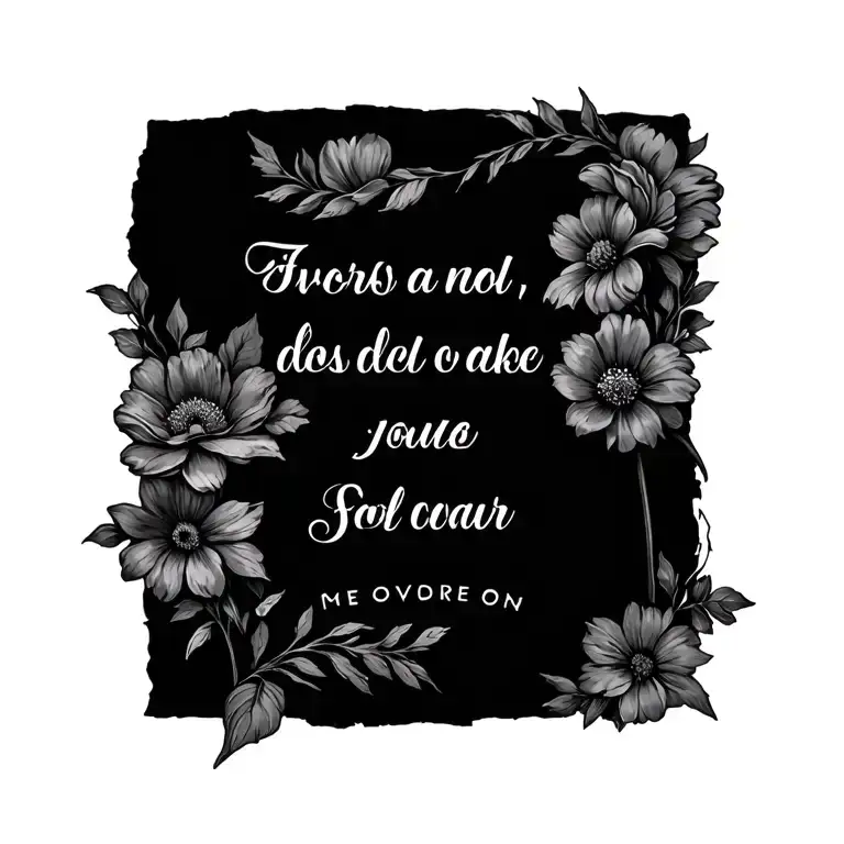 Flowers Biblical Verse