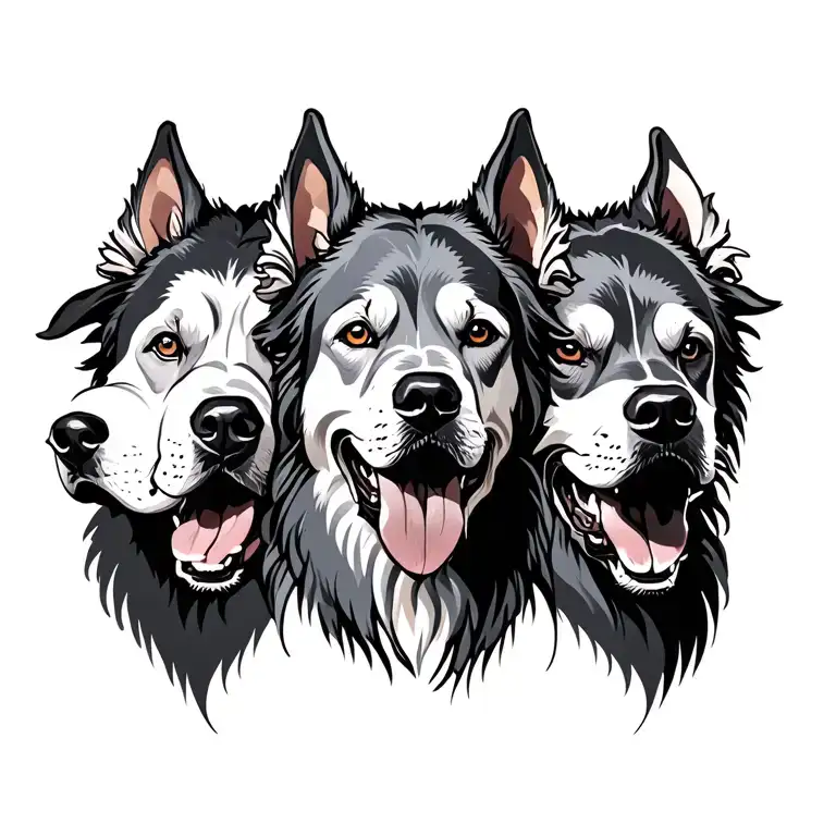 Cerbero Dog Of Three Heads