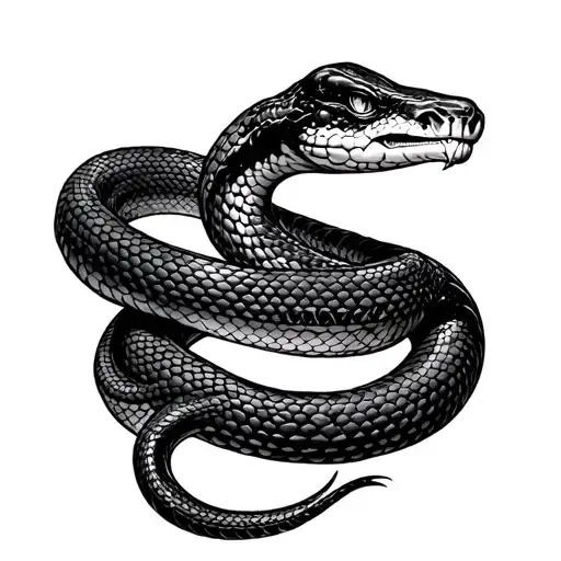 Snake Wrapped Around Wilson