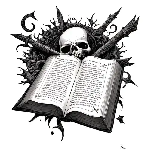Horror Fair Reading Book Of Spells