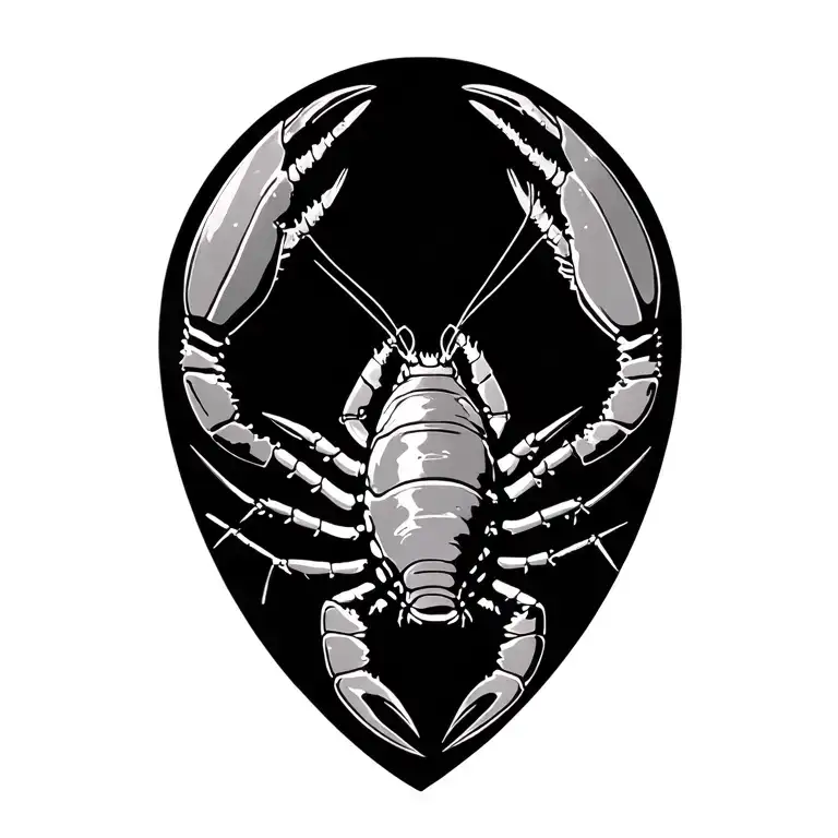 Diving And Lobster Hanging