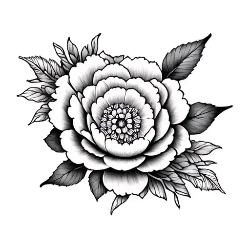 Mandala And Peony Bracelet