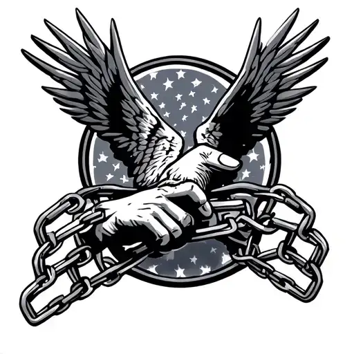 Hand Braking Chains Freedom