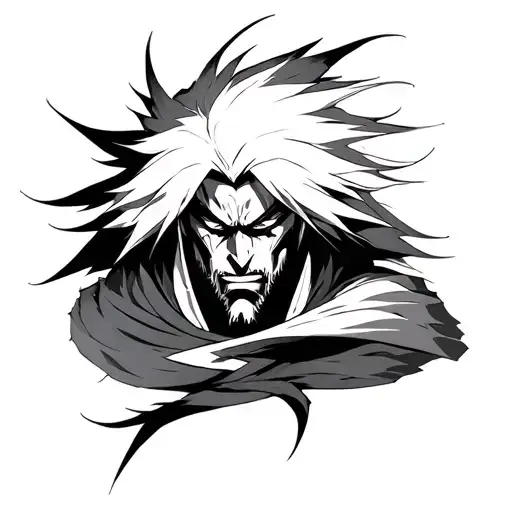 Kenpachi Zaraki Bleach Anime Inspired