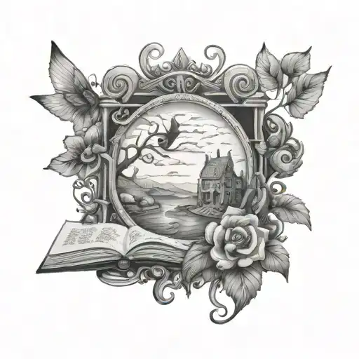 Create A Tattoo Inspired By Marivel's Favorite Book Or Movie Scene