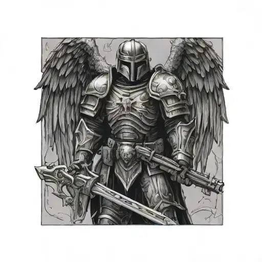 Soldier Warhammer 40K Dark Angel
