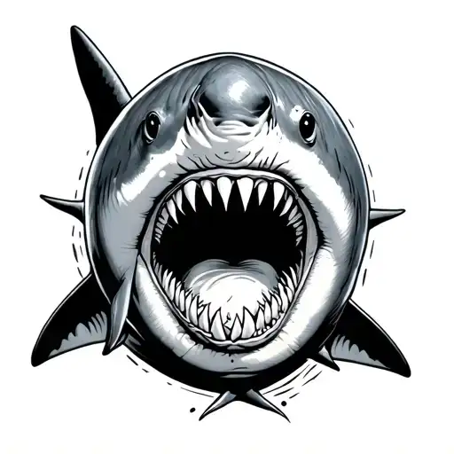 Shark Biting Its Own Tail