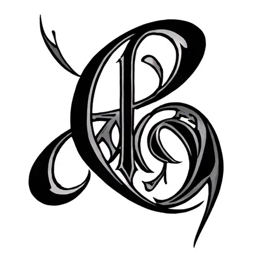 Cancer Gemini Ambigram Tattoo Art