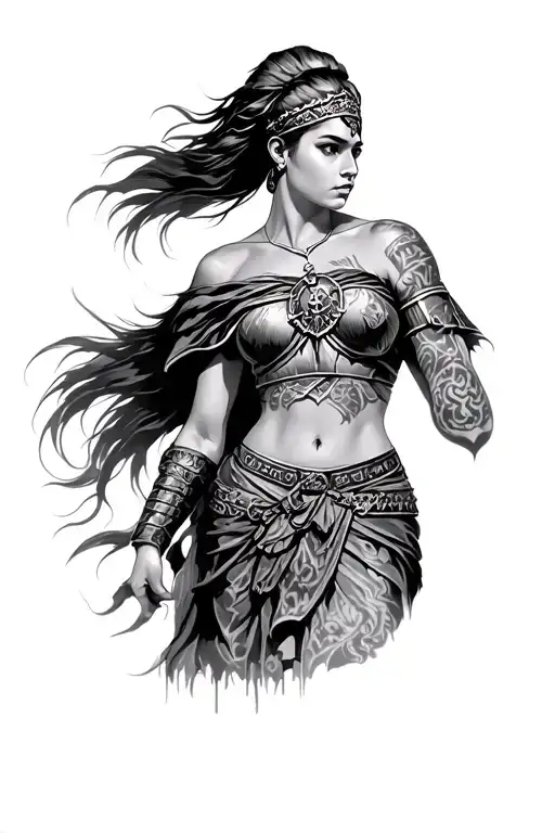 Female Roman Warrior