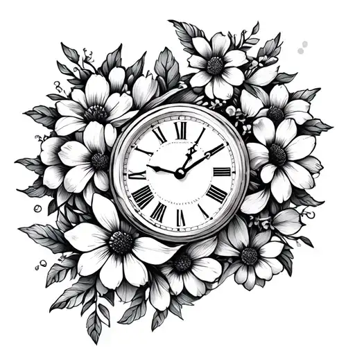 Aquarius Zodiac Sign With February Birth Flowers February 12 Date With A Clock