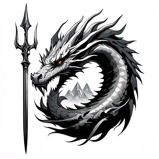 Dragon Trident Mountains