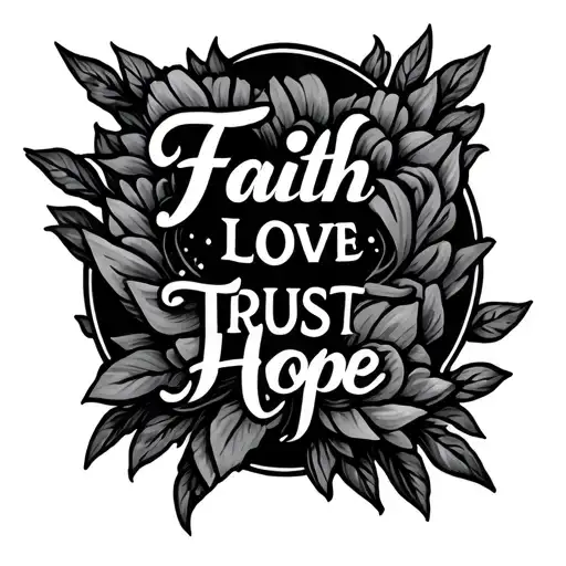Faith Love Trust Hope