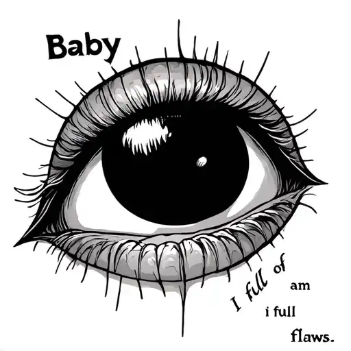 Baby I Am Full Of Flaws Quote