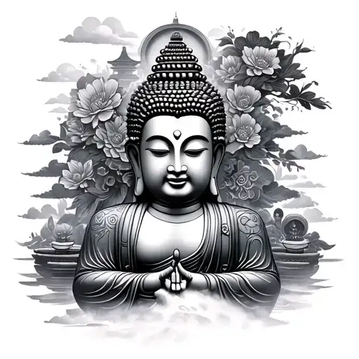 Design Me A Sleave With Buddhas And Temples But Not Asian Themed