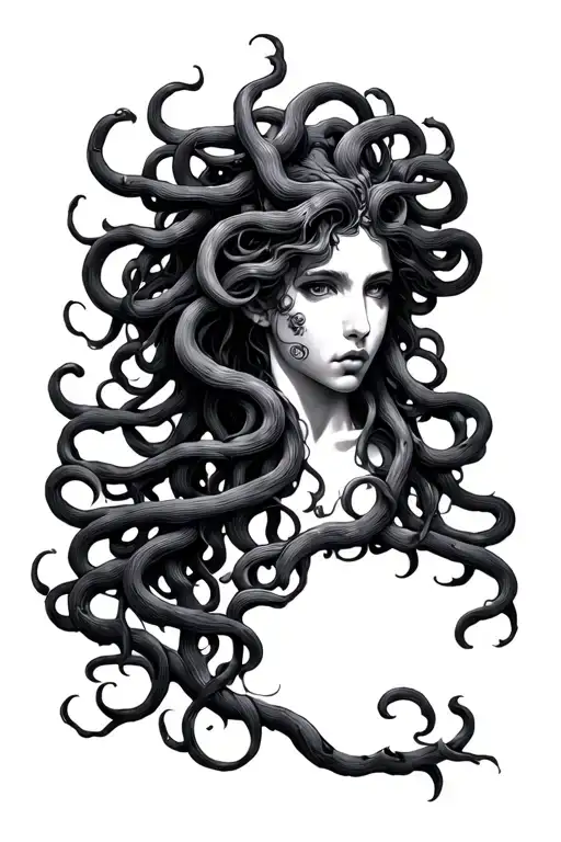 Medusa From Behind