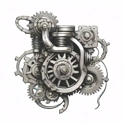 Engine Mechanic Dna Helix