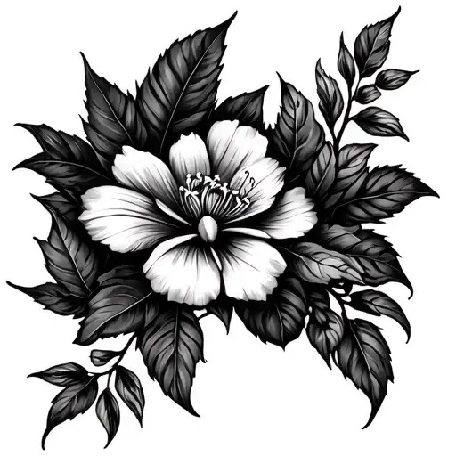 Create A Tattoo Thats Very Country Australian With Native Plants And Falling Petals