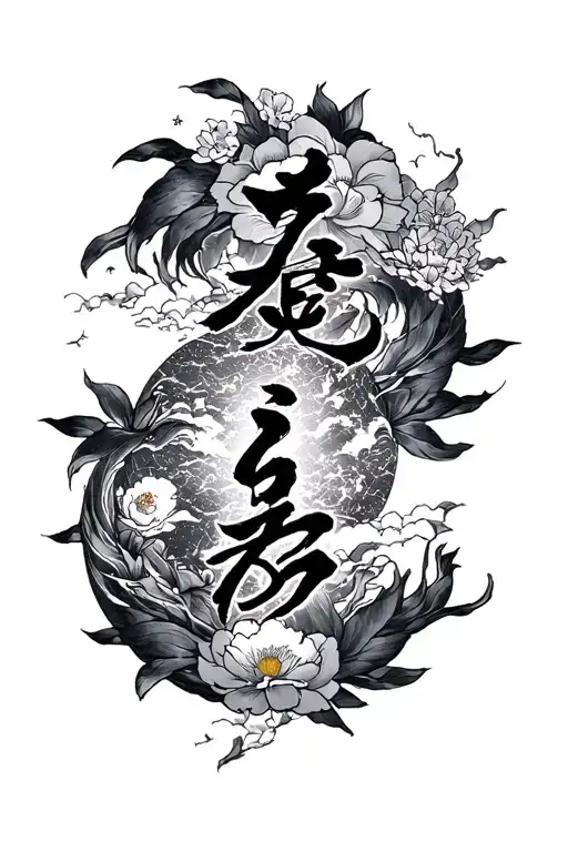 The Words Throughout Heaven And Earth Im Alone Am The Honored One In Japanese