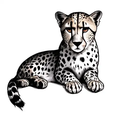 Cheetah Print Grandma Memorial