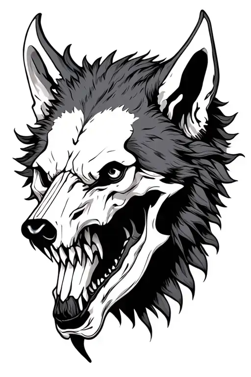 Wolf Skull 777