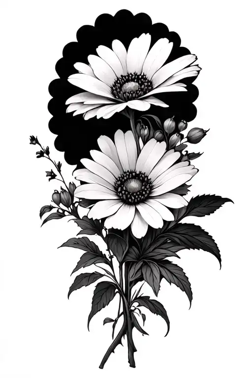 Mamdalas And Wild Flowers