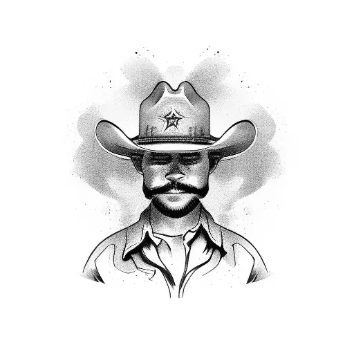 Cowboy Hat Bottle Of Whiskey