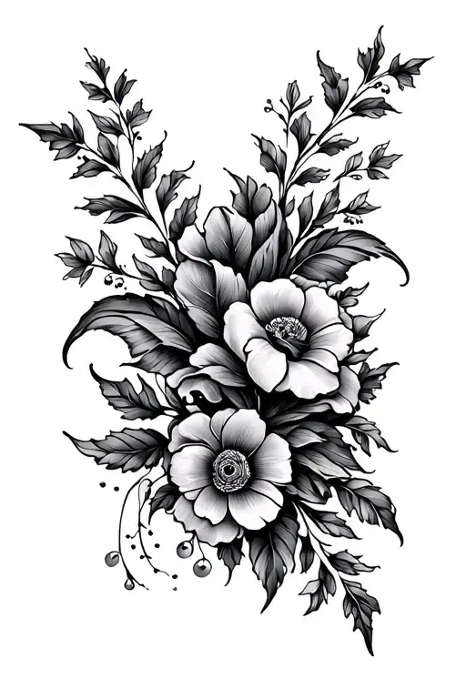 Floral Arm Ornament
