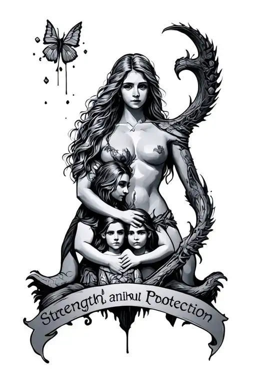 Strength And Protection Family