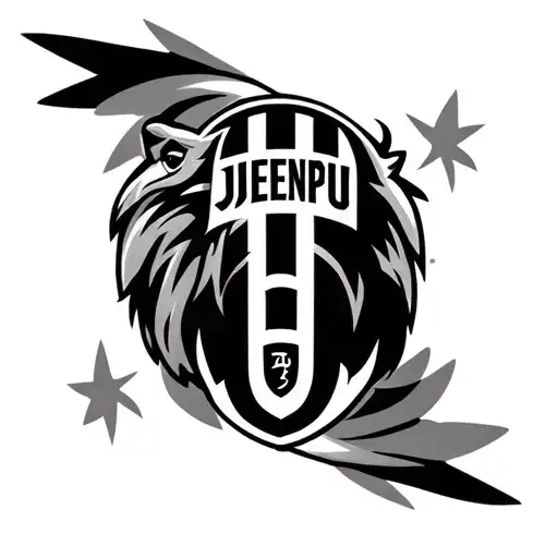 Lion Juventus Logo Surrounded