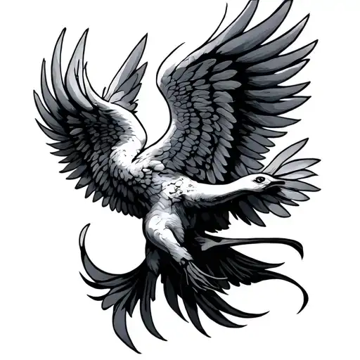 Initial Mf Avec Ailes D Ange