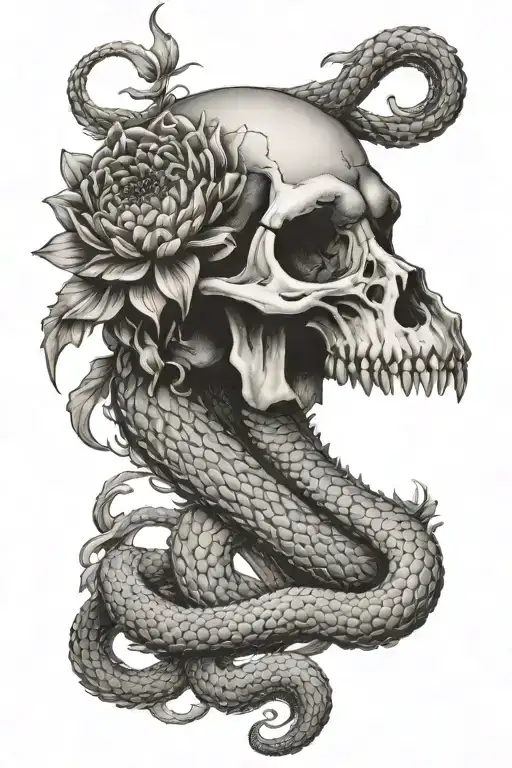 Snake Skull Chrysanthemum