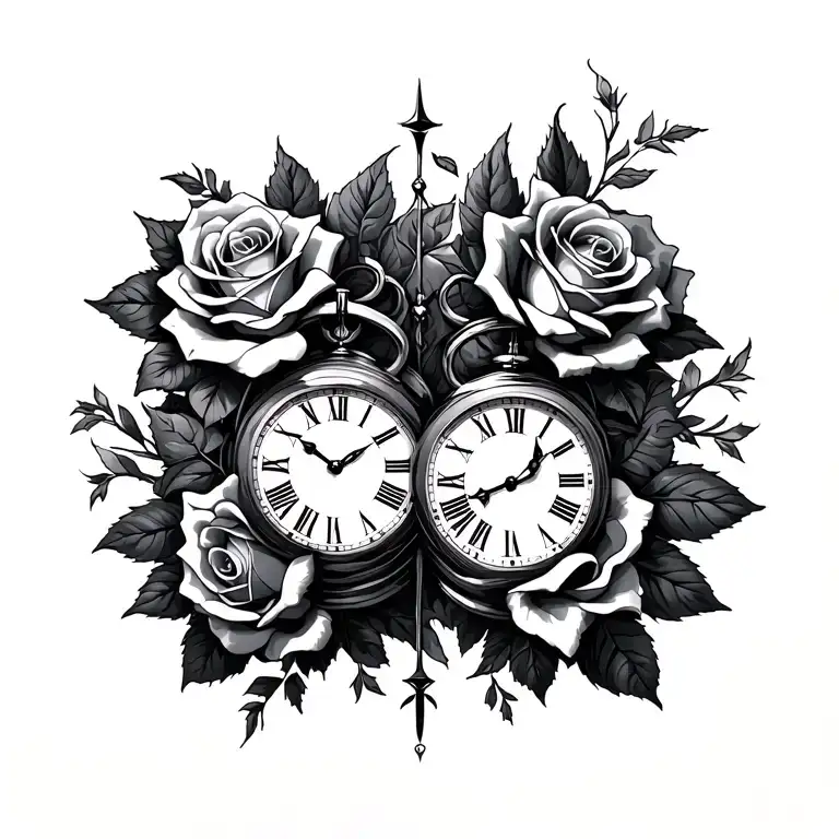 Hard Times With Clocks And Roses
