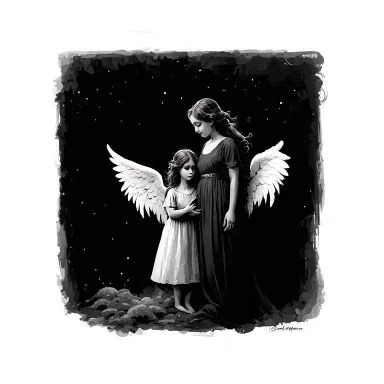 Big Sister Little Sister Angel Brother