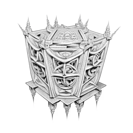 A Dice Tower Made Of Intricate Traps