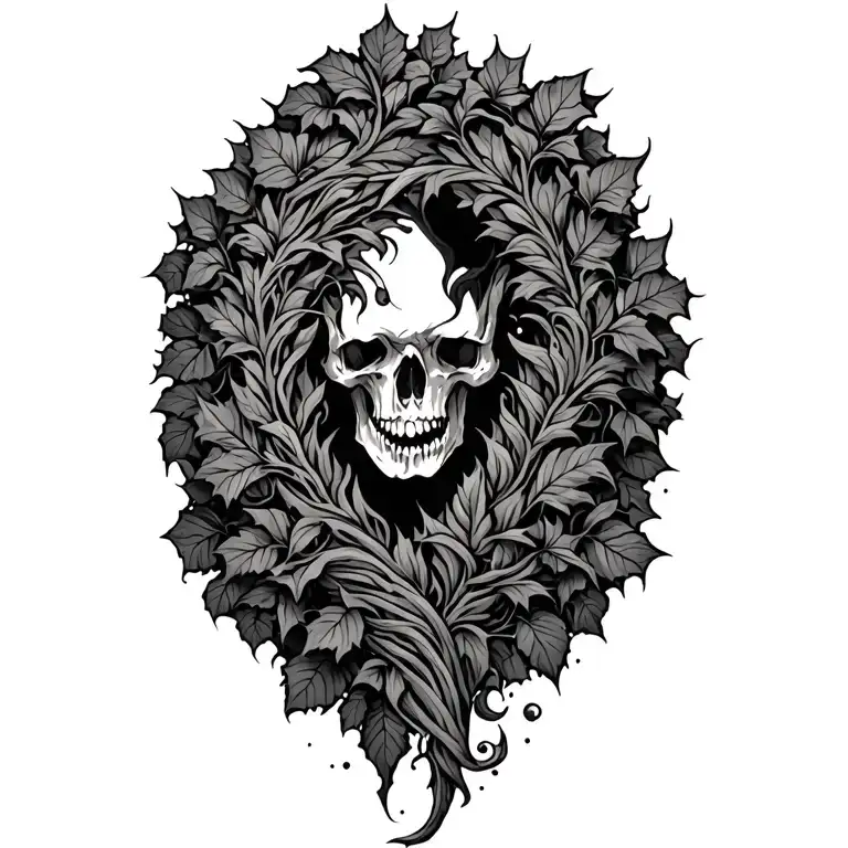 Vines Growing Up Arm Sleeve