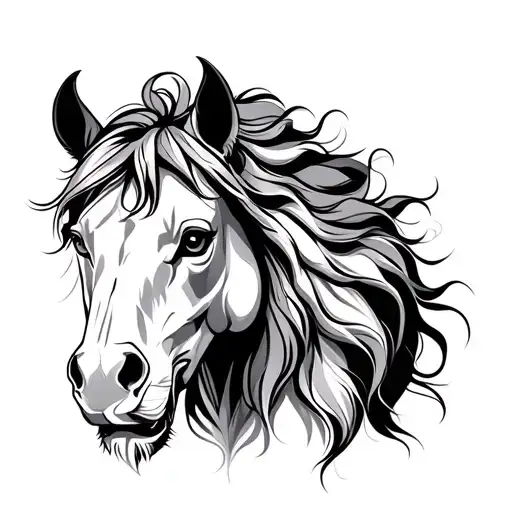 Leo & Horse Graphic Design