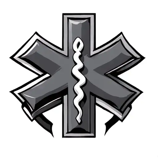 Star Of Life Cross