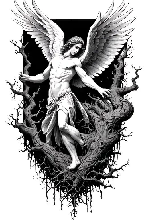 Icarus Falling Through The Poison Tree