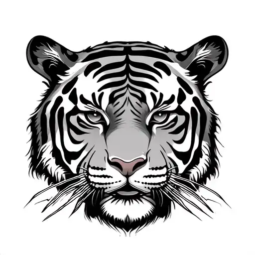 Buddah Tiger Surrounded