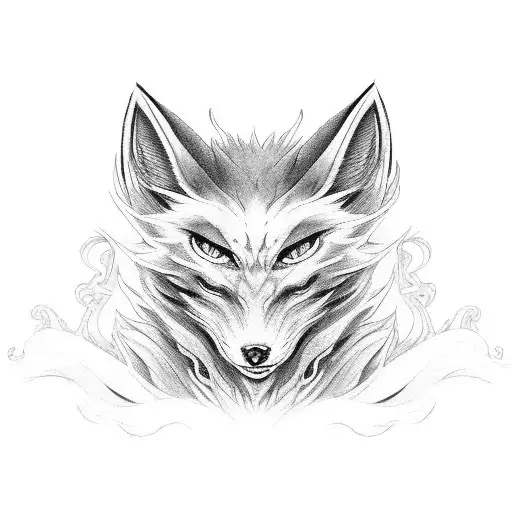 Ninetail Demon Fox Warrior