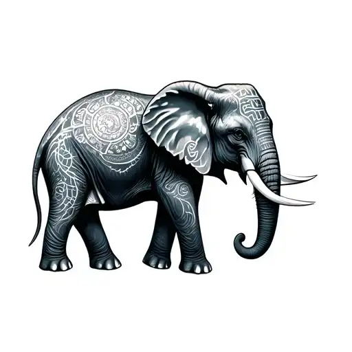 Zodiac And Elephant