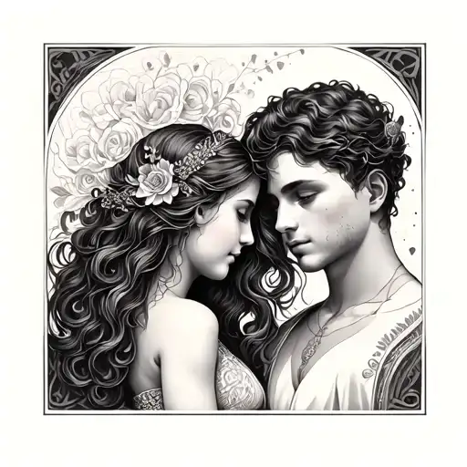 Symbol Made Heartfelt Tattoo Symbolizing Soul Brother Sister