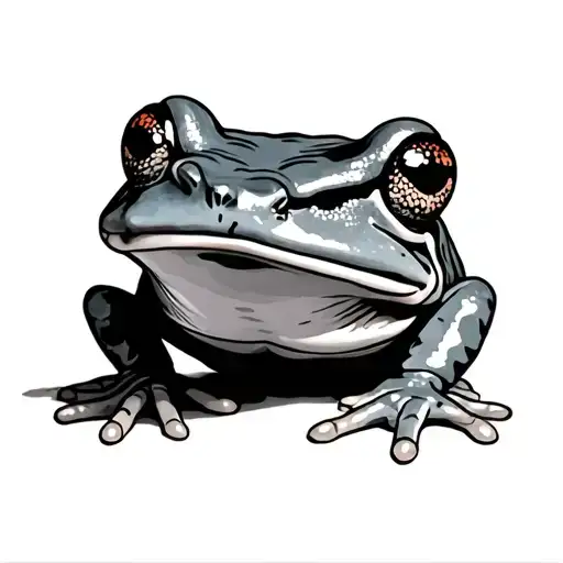 American Traditional Frog