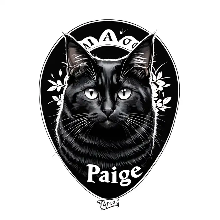 Black Cat And The Name Paige