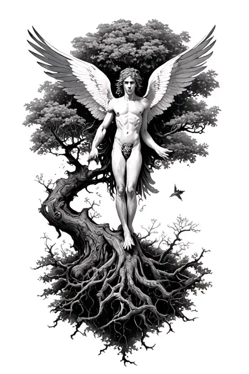 Icarus Falling Through The Poison Tree