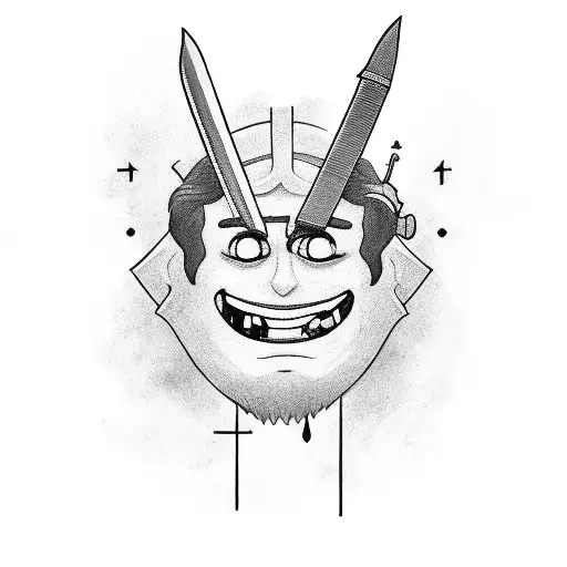 Doctor With Sword Smiling