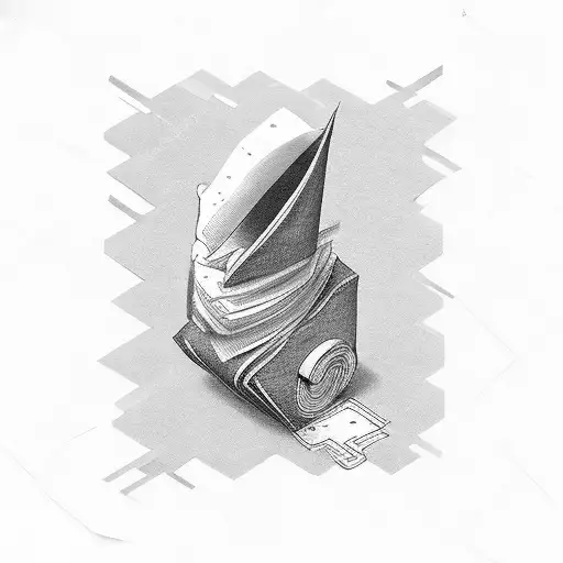 Paper Scroll Letter With Quilpen And Inkwell