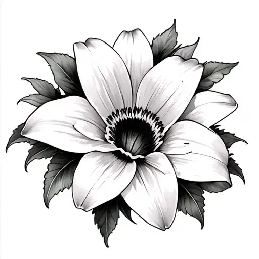 Lily And Sunflower Wrist