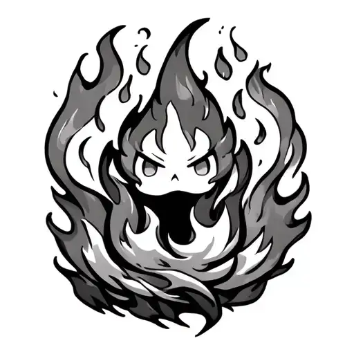 Japanese Cartoon Fire